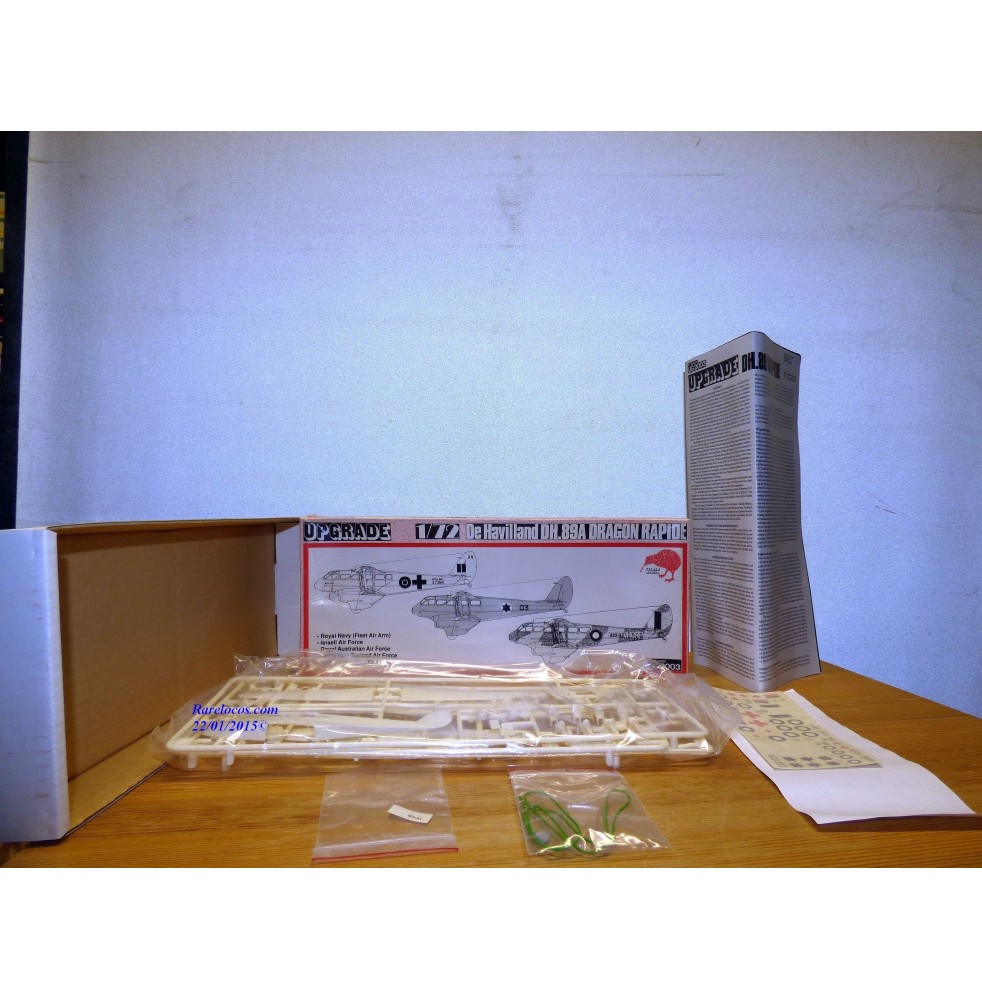 UPGRADE TASMAN MODELS UG2003, DE HAVILAND Dragon Rapide DH.89A  neuf BO 