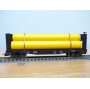 RIVAROSSI  véro 2206, wagon plat pour transport de tubes  ( flat car ) Illinois Central   BO