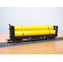 RIVAROSSI  véro 2206, wagon plat pour transport de tubes  ( flat car ) Illinois Central   BO
