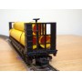 RIVAROSSI  véro 2206, wagon plat pour transport de tubes  ( flat car ) Illinois Central   BO