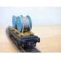 POCHER 311 / 2 , wagon silo special pour transport de ciment SBB