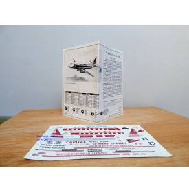 GLENCOE Models 05501, Vickers Viscount  Capital Airlines  ou  BEA     Neuf   BO   1/96 ème
