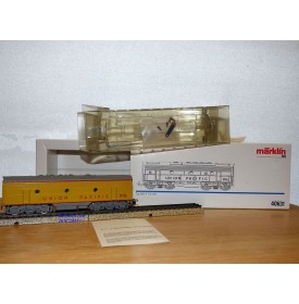 MÄRKLIN  40631, locomotive diesel  Bo Bo F7 B non motorisée Union Pacific Neuf  BO 
