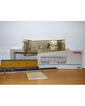 MÄRKLIN  40631, locomotive diesel  Bo Bo F7 B non motorisée Union Pacific Neuf  BO 