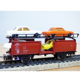 Märklin métal 4617 Wagon surbaissé EVS DB BO