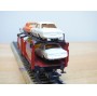 Märklin métal 4617 Wagon surbaissé EVS DB BO