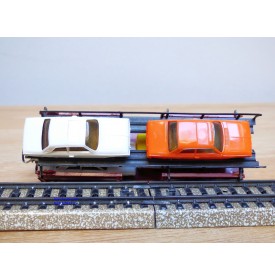 Märklin métal 4617 Wagon surbaissé EVS DB BO