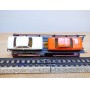Märklin métal 4617 Wagon surbaissé EVS DB BO