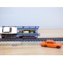 Märklin métal 4617 Wagon surbaissé EVS DB BO