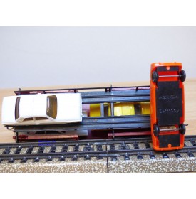 Märklin métal 4617 Wagon surbaissé EVS DB BO