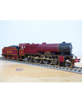 Rivarossi  véro 1348,  locomotive Ten wheels 4 6 0  ( 230 )  Royal Scott N°: 6100  LMS   BO