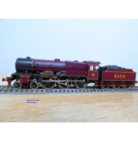 Rivarossi  véro 1348,  locomotive Ten wheels 4 6 0  ( 230 )  Royal Scott N°: 6100  LMS   BO