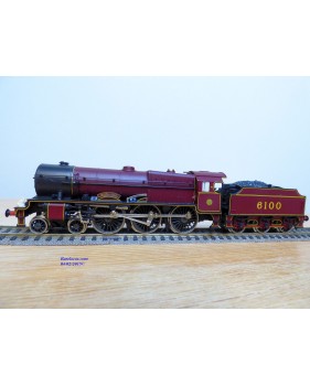 Rivarossi  véro 1348,  locomotive Ten wheels 4 6 0  ( 230 )  Royal Scott N°: 6100  LMS   BO