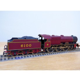 Rivarossi  véro 1348,  locomotive Ten wheels 4 6 0  ( 230 )  Royal Scott N°: 6100  LMS   BO