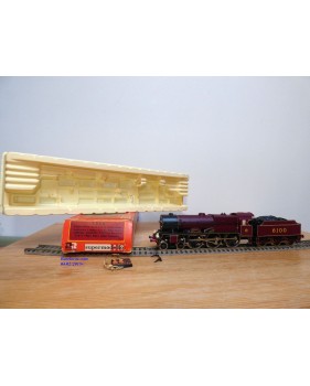 Rivarossi  véro 1348,  locomotive Ten wheels 4 6 0  ( 230 )  Royal Scott N°: 6100  LMS   BO