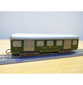 WESA 220.2, voiture mixte 2/3 Kl. SBB  