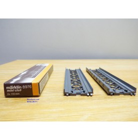 MARKLIN Miniclub 8976, 2 éléments de pont longueur 110 mm  neuf   BO