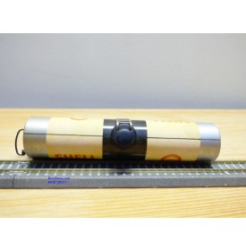 WESA 670 . 11, wagon citerne à bogies  SHELL  SBB   BO