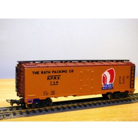 RIVAROSSI  véro 2303, wagon réfrigérant  ( reefer  )  RATH  PACKING  neuf  BO                                  BO