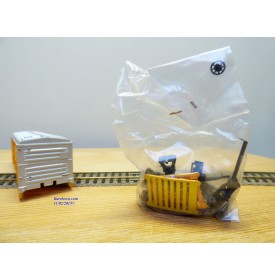 RIVAROSSI Tren Hobby 12301, wagon couvert à claire voies ( cattle car )   Union Pacific UP  neuf  BO
