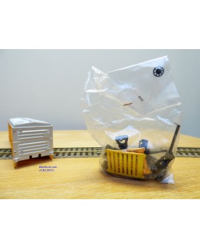 RIVAROSSI Tren Hobby 12301, wagon couvert à claire voies ( cattle car )   Union Pacific UP  neuf  BO