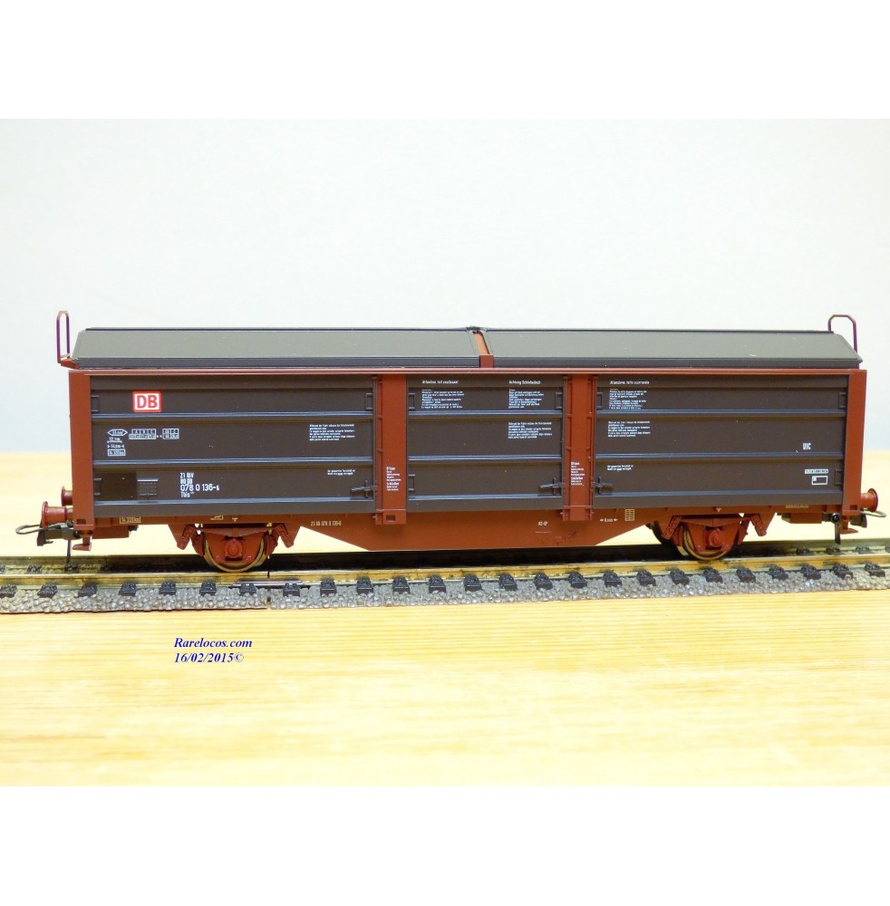 ROCO 46635 , wagon à toit coulissant type Tbis  DB KG  Neuf   BO