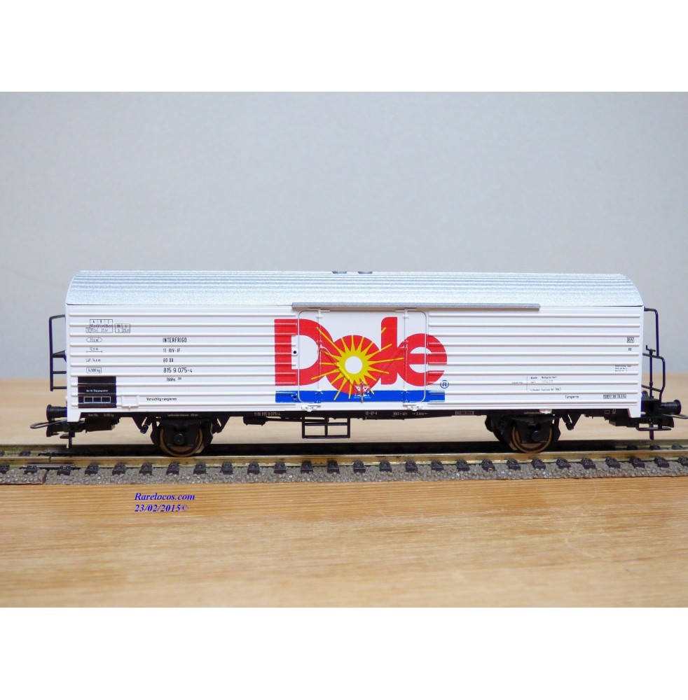 Roco 46547, wagon couvert  réfrigérant type Ibbhs DOLE  Interfrigo  DB  BO
