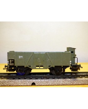 Märklin ancien  315 bg . 8, wagon tombereau à guérite  DB
