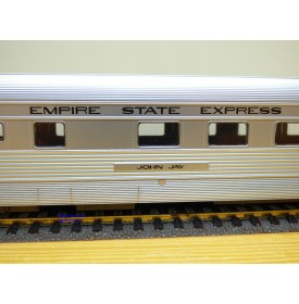 RIVAROSSI  véro 6556, voiture restaurant  ( corrugated  side grill car )  John Jay     Empire State Express NYC   Neuf   BO