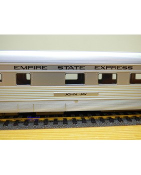 RIVAROSSI  véro 6556, voiture restaurant  ( corrugated  side grill car )  John Jay     Empire State Express NYC   Neuf   BO