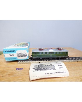 Märklin 3036.2, motrice Bo Bo  Br 1141   ÖBB   BO 