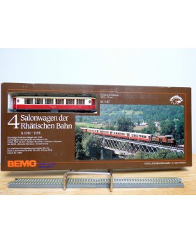 BEMO HOe 3272/S Coffret 4 voitures salon RHB BO 