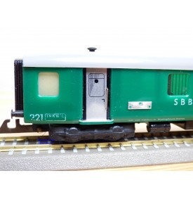 WESA 221.2, fourgon grandes lignes  SBB  BO