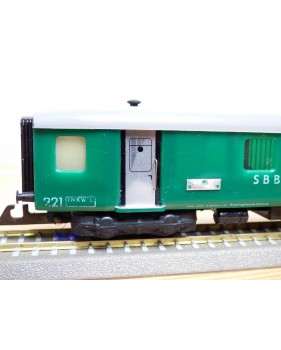 WESA 221.2, fourgon grandes lignes  SBB  BO