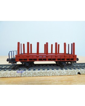 HAG  325.01, wagon plat  à ranchers à guérite  type M6 SBB  BO