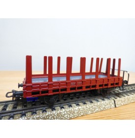 HAG  325.01, wagon plat  à ranchers à guérite  type M6 SBB  BO