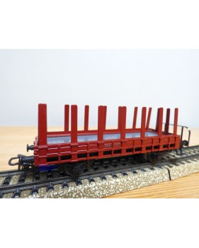 HAG  325.01, wagon plat  à ranchers à guérite  type M6 SBB  BO