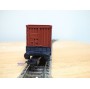 LIMA véro  2854,  wagon plat porte conteneurs KÜHNE & NAGEL  / CTI     DB   BO
