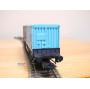 LIMA véro  2854,  wagon plat porte conteneurs KÜHNE & NAGEL  / CTI     DB   BO