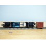 LIMA véro  2854,  wagon plat porte conteneurs KÜHNE & NAGEL  / CTI     DB   BO