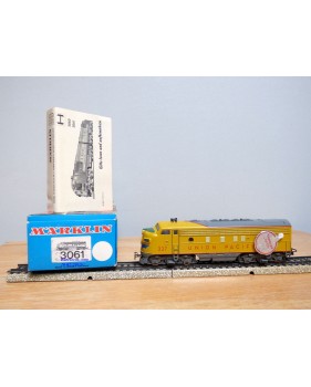 MÄRKLIN  3061, locomotive diesel  Bo Bo F7 A  Union Pacific   UP      Neuf    BO 