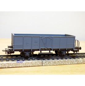 HAG  325.06, wagon tombereau à plate forme type  L6  gris  SBB  BO