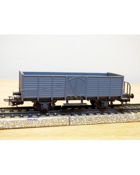 HAG  325.06, wagon tombereau à plate forme type  L6  gris  SBB  BO
