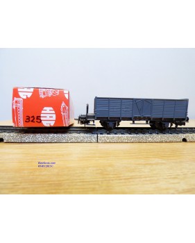 HAG  325.06, wagon tombereau à plate forme type  L6  gris  SBB  BO