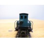HAG  345 . 14, wagon plat  à guérite  type M6  vert  SBB  BO