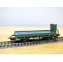 HAG  345 . 14, wagon plat  à guérite  type M6  vert  SBB  BO