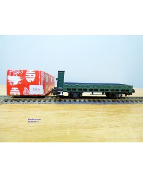 HAG  345 . 14, wagon plat  à guérite  type M6  vert  SBB  BO