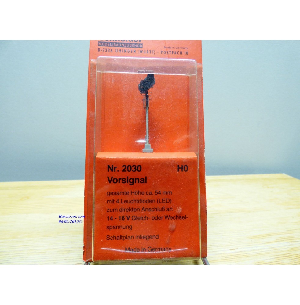 SCHNEIDER 2030, signal avancé ( Vorsignal ) Neuf   BO