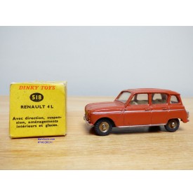 Dinky Toys vrai 518, Renault 4 L   BO