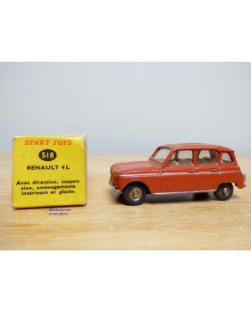 Dinky Toys vrai 518, Renault 4 L   BO